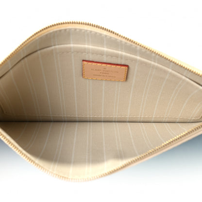 Louis Vuitton Monogram By The Pool Neverfull MM Pochette Blue 4 of 4