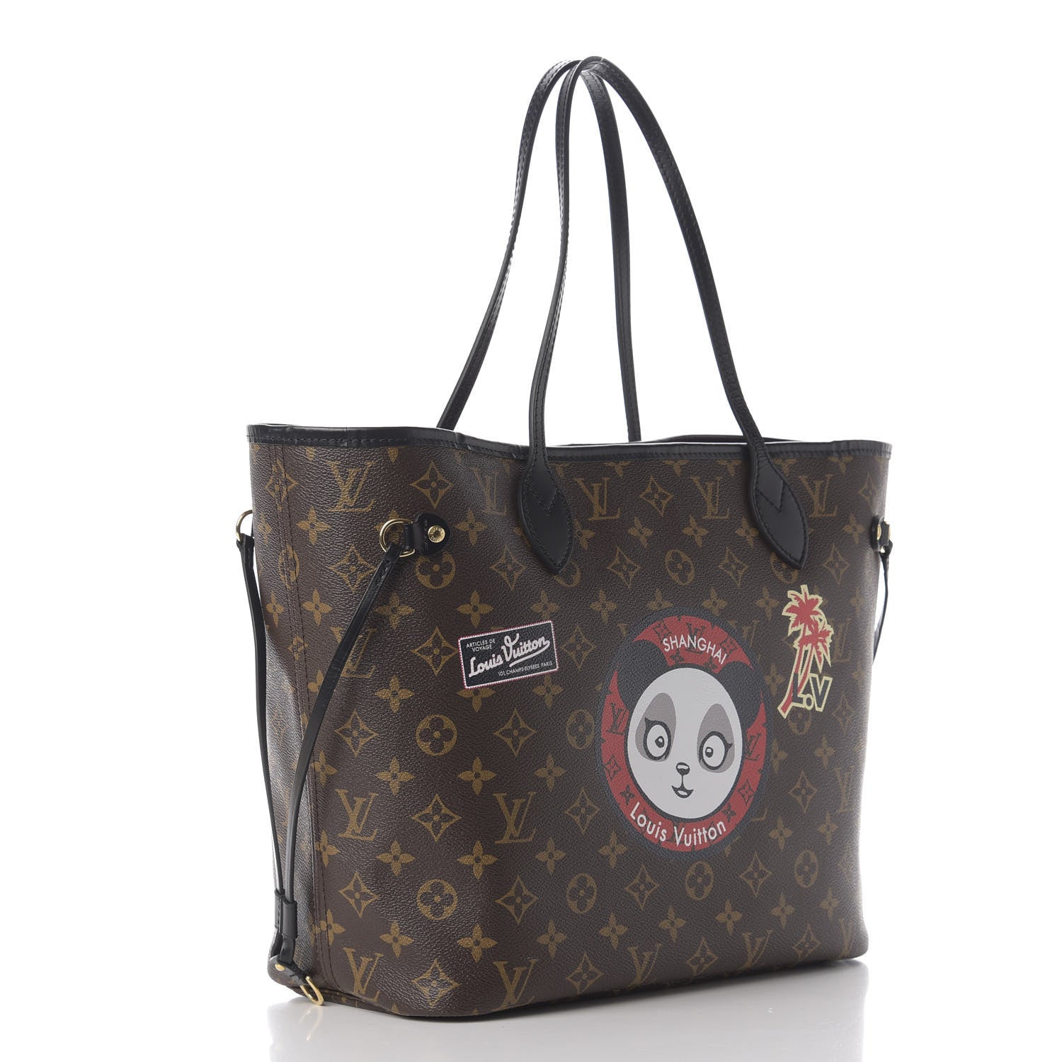 Louis Vuitton Monogram My LV World Tour Neverfull MM 2 of 11