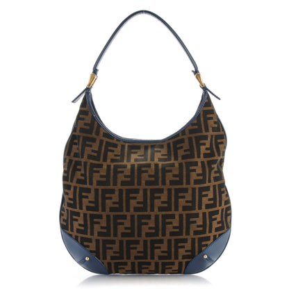 Fendi Zucca Hobo Tobacco 1 of 7