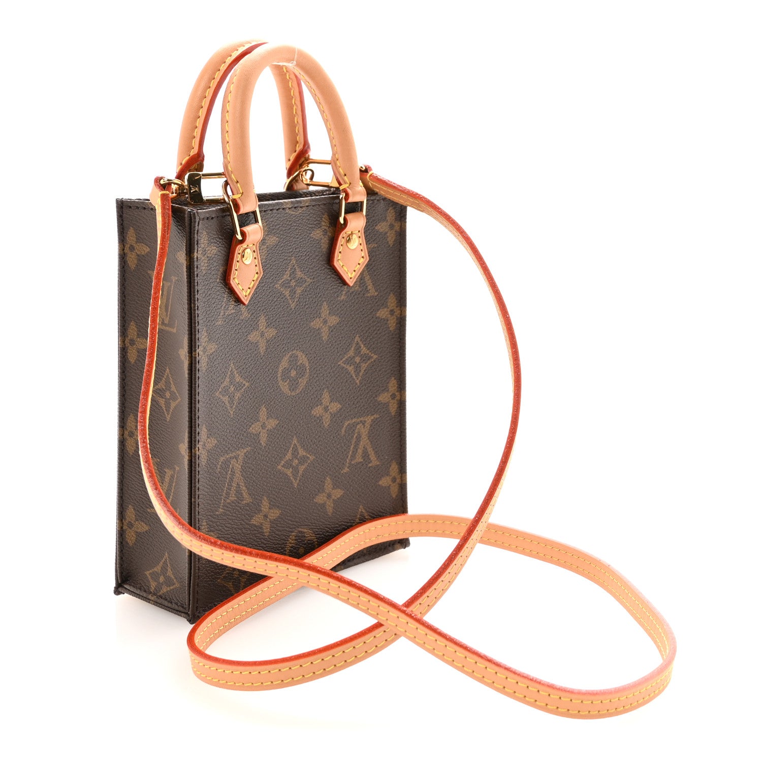 Louis Vuitton Monogram Petit Sac Plat 2 of 8