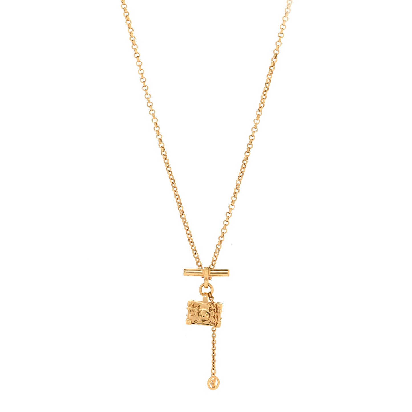 Petite Malle Necklace Gold