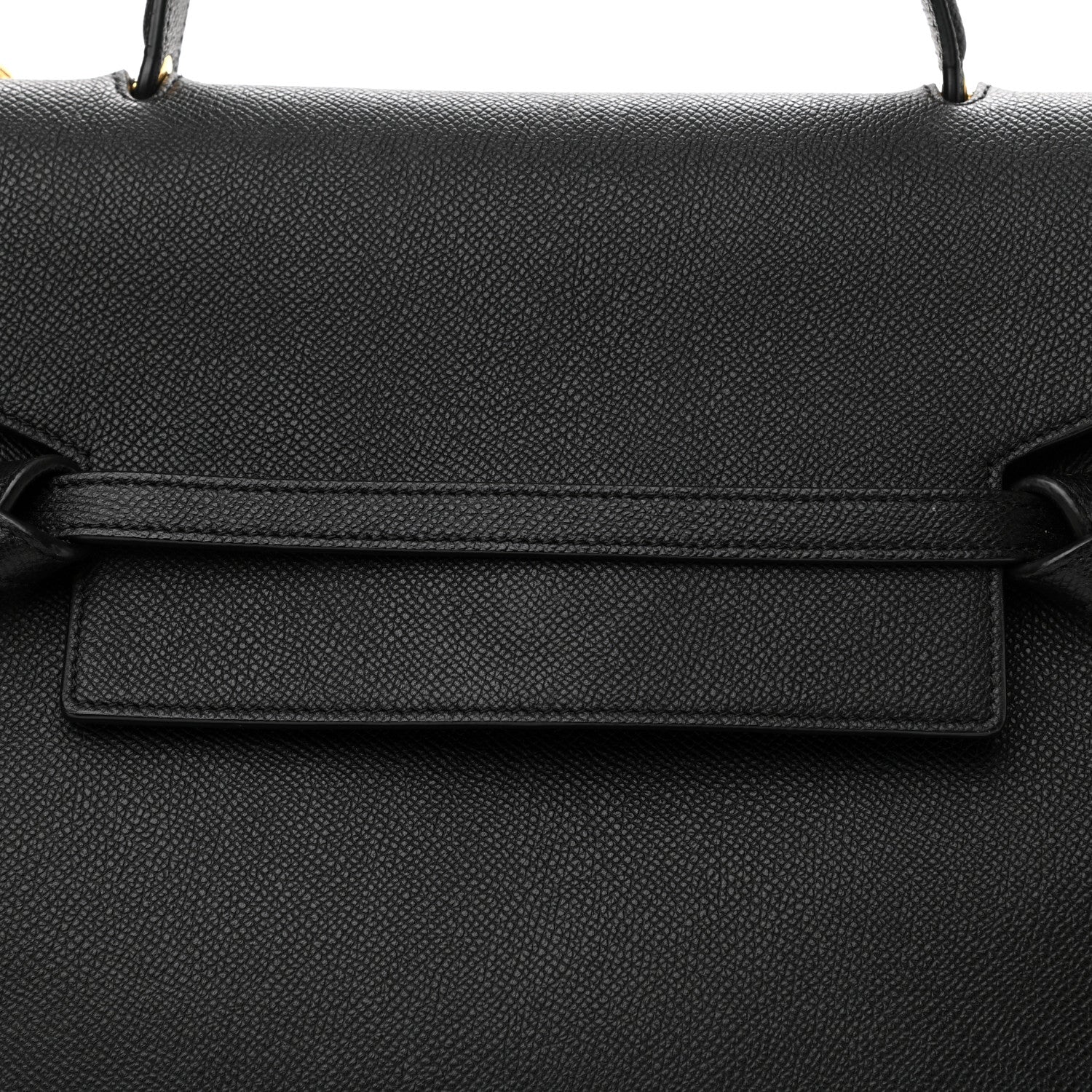 Celine Grained Calfskin Mini Belt Bag Black 9 of 12