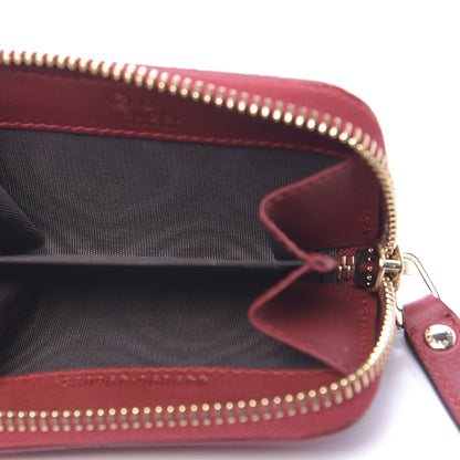 Gucci Microguccissima Zip Around Card Case Red 5 of 8
