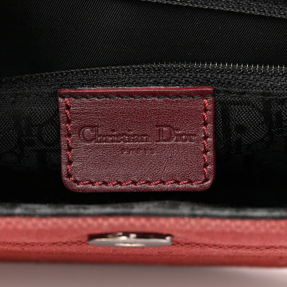 Christian Dior Canvas Calfskin Street Chic Columbus Ave Burgundy 6 of 15