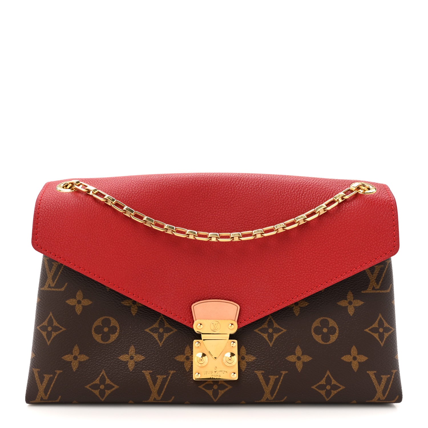 Louis Vuitton Monogram Pallas Chain Cherry 1 of 11