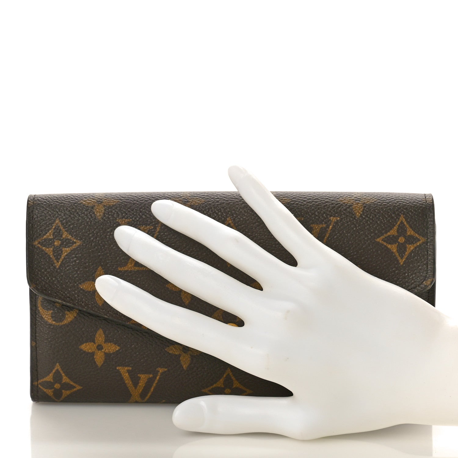 Louis Vuitton Monogram Sarah Wallet NM 2 of 9