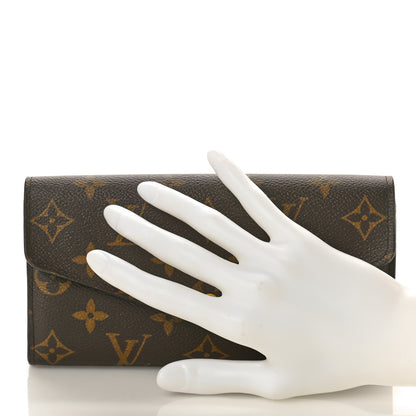 Louis Vuitton Monogram Sarah Wallet NM 2 of 9