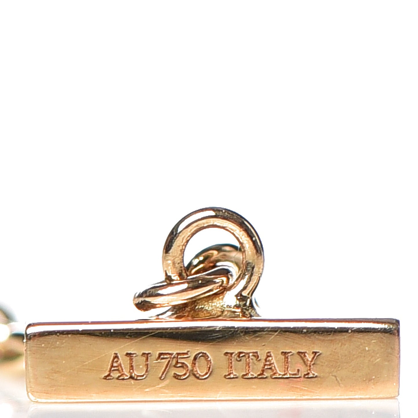 18K Yellow Gold Diamond T Smile Bracelet