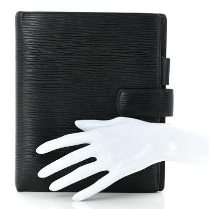 Louis Vuitton Epi Large Ring Agenda Black 2 of 11