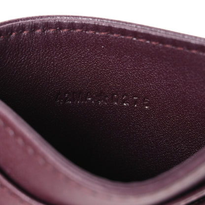 Christian Dior Lambskin Cannage Lady Dior Card Holder Deep Amaranth 7 of 9