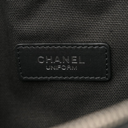 Chanel Calfskin Quilted Waist Belt Bag Black 6 of 10