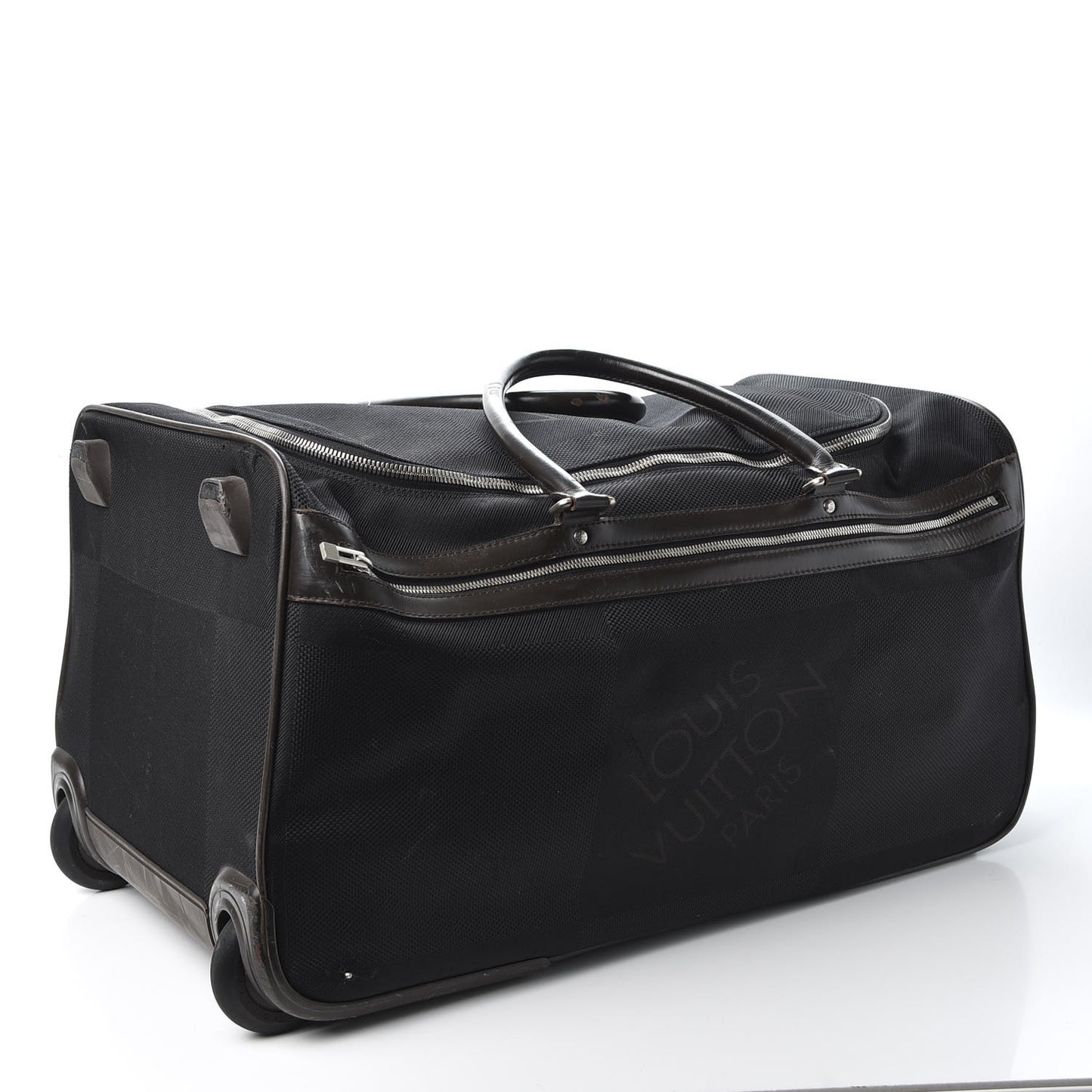 Damier Geant Eole 60 Rolling Luggage Black