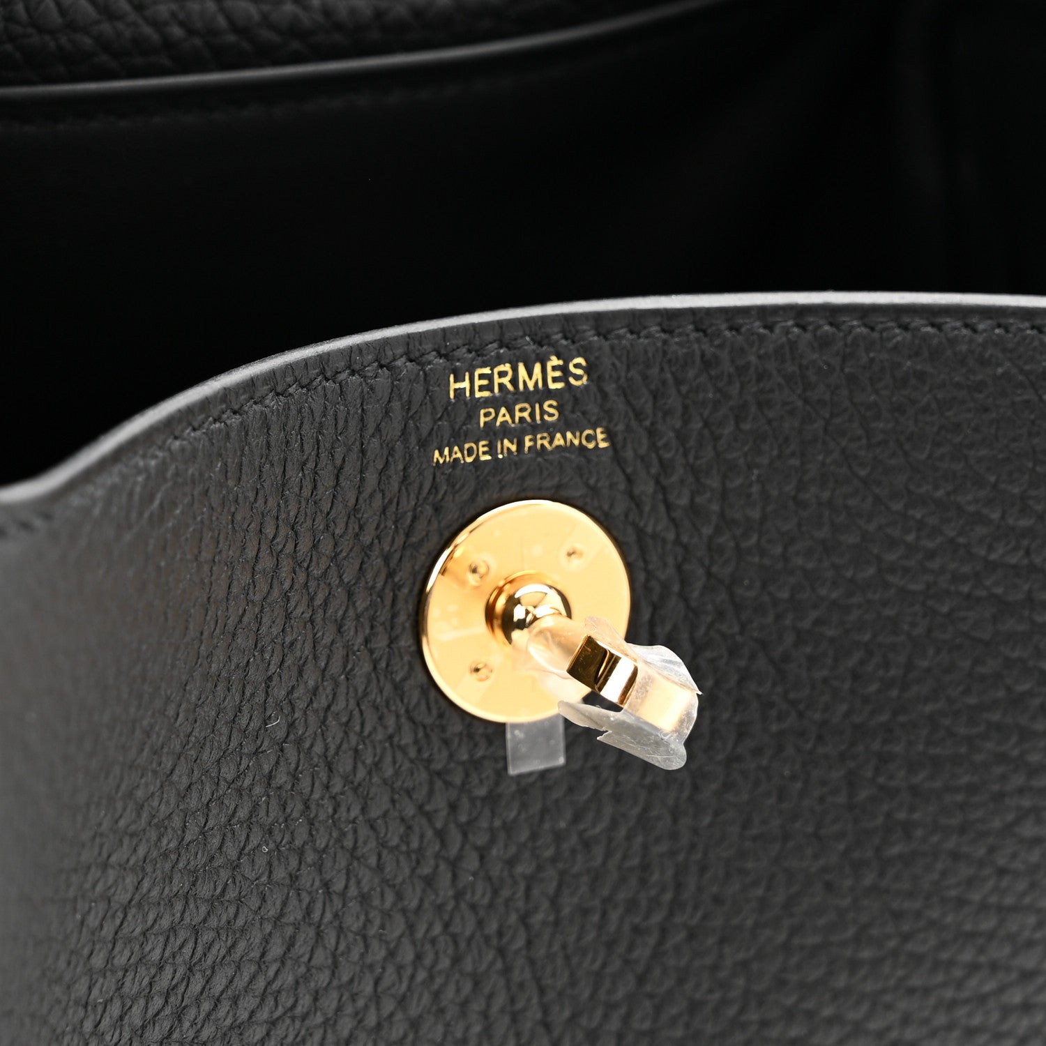 Hermes Taurillon Clemence Mini Lindy 20 Black 6 of 10