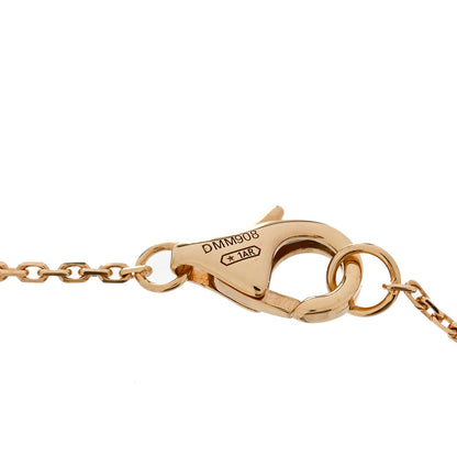 Cartier 18K Yellow Gold Diamond Chrysoprase Amulette de Cartier Bracelet 3 of 5