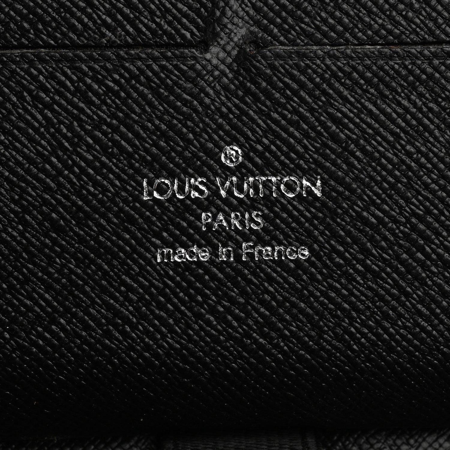 Louis Vuitton Epi Zippy Organizer Wallet Black 6 of 16