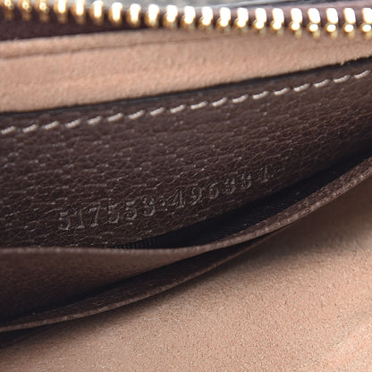 Gucci GG Supreme Monogram Web Small Ophidia Pouch Clutch Beige New Acero 7 of 8