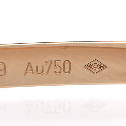 Cartier 18K Yellow Gold 6 Diamond Small LOVE Bracelet 16 5 of 5