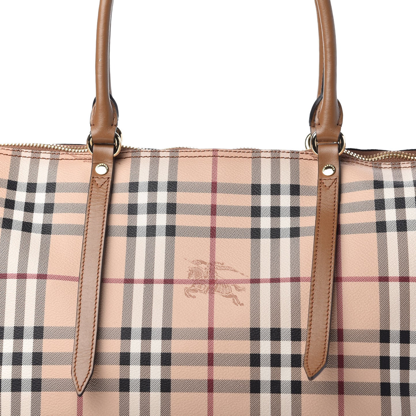 Haymarket Check Medium Salisbury Tote Camel