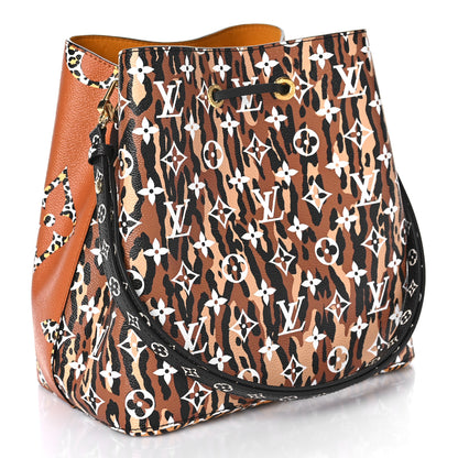 Louis Vuitton Monogram Giant Jungle NéoNoé Caramel 3 of 8