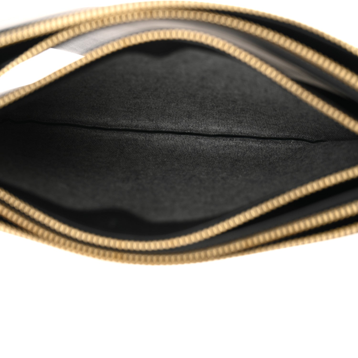 Celine Lambskin Large Trio Crossbody Bag Black 6 of 13