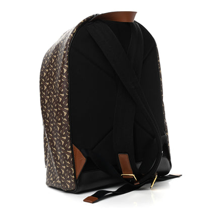 Burberry E-Canvas Monogram Stripe Backpack Bridle Brown 3 of 11
