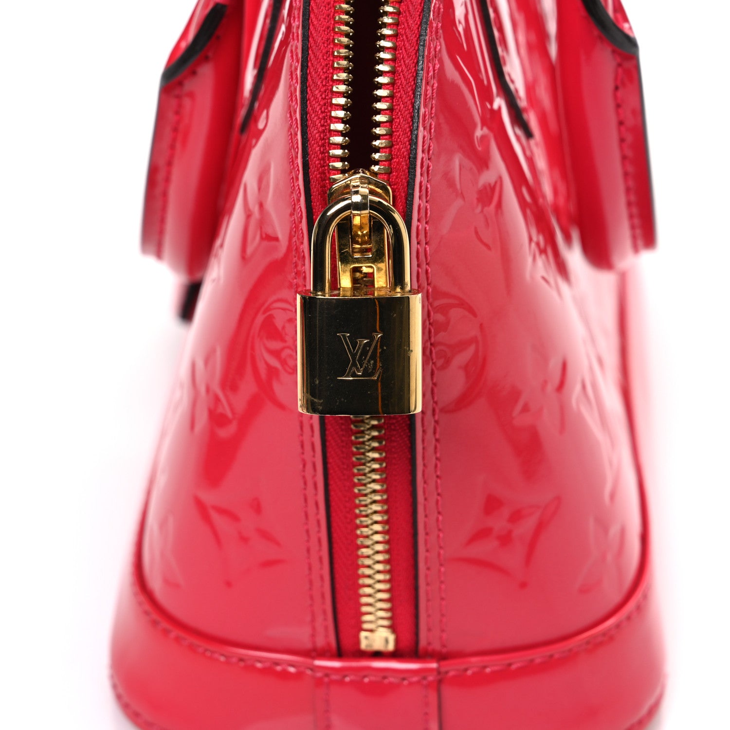 Louis Vuitton Vernis Alma BB Rose Indien 10 of 12