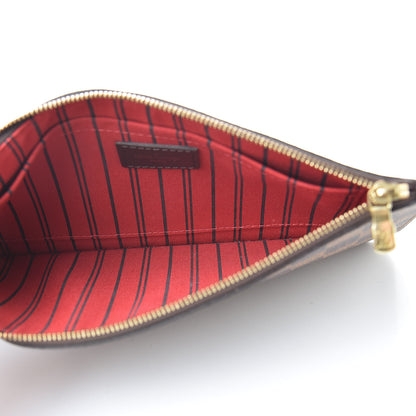 Louis Vuitton Damier Ebene Neverfull MM GM Pochette 5 of 9