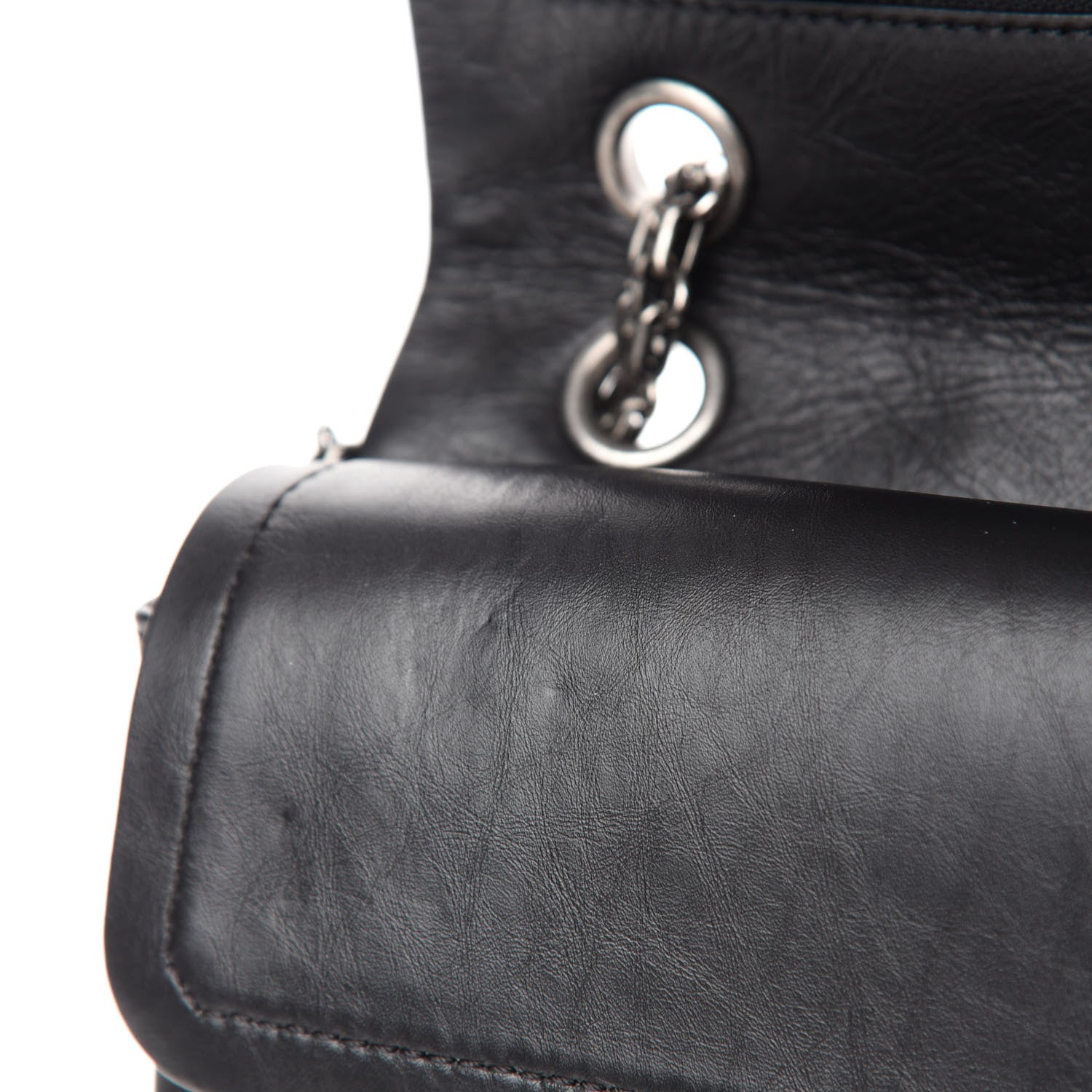 Chanel Aged Calfskin Quilted 2.55 Reissue 226 Flap Black 8 of 12