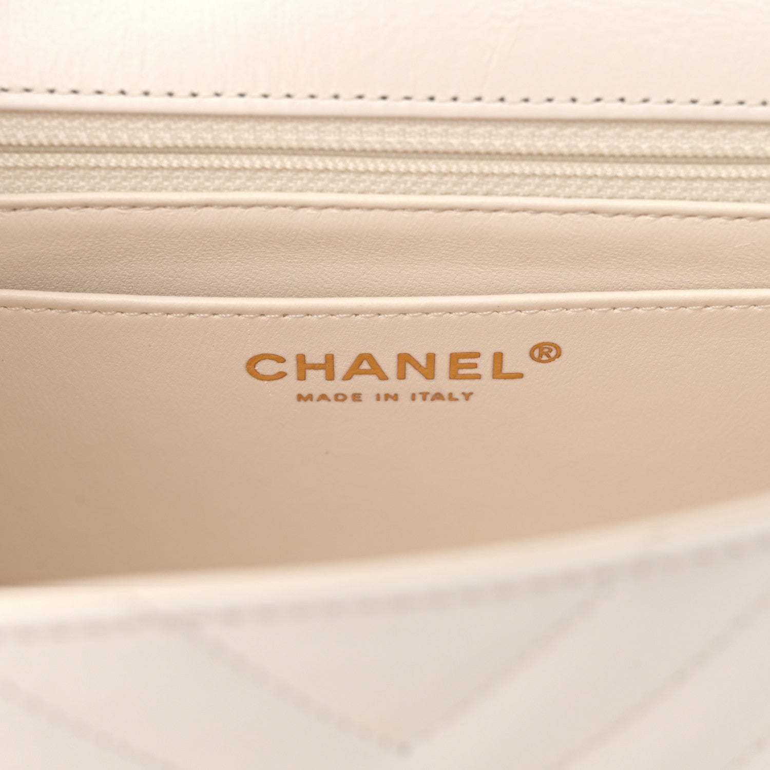 Chanel Aged Calfskin Chevron Quilted 2.55 Reissue Mini Flap White 6 of 15