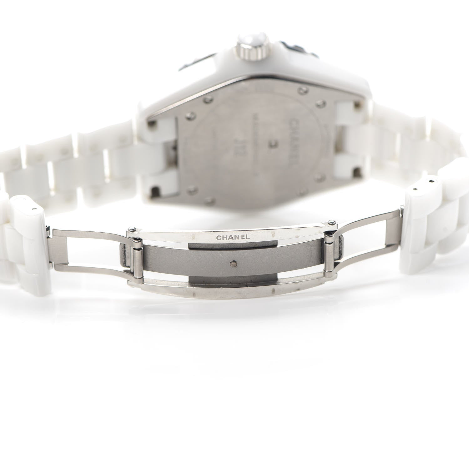 Chanel Stainless Steel Ceramic 38mm J12 Limited Edition Mademoiselle Automatic Watch White 5 of 6