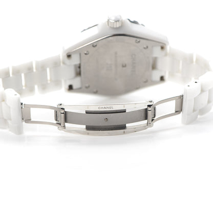 Chanel Stainless Steel Ceramic 38mm J12 Limited Edition Mademoiselle Automatic Watch White 5 of 6
