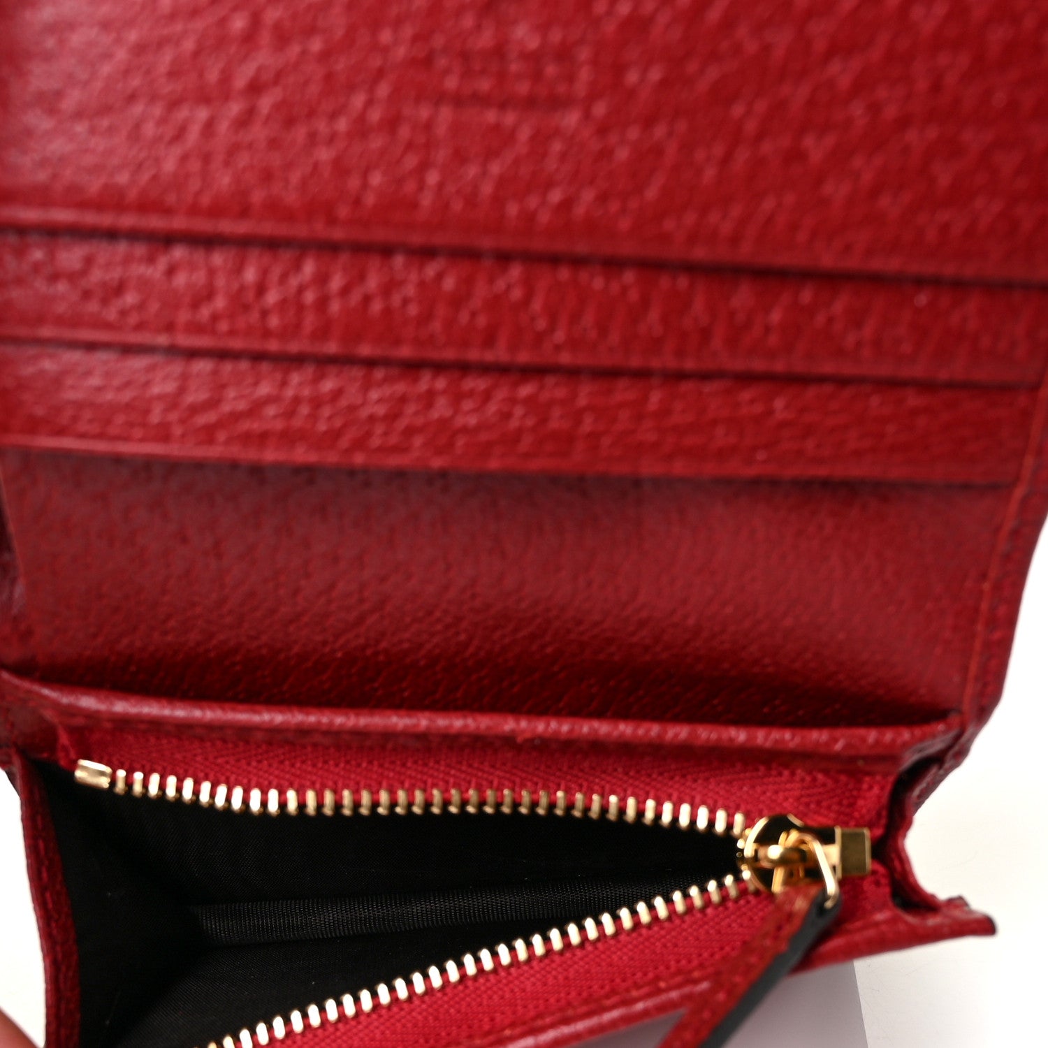 Gucci GG Supreme Monogram Flora Web Ophidia Card Case Red 5 of 9