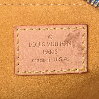 Louis Vuitton Monogram Denim Baggy PM Blue 6 of 19
