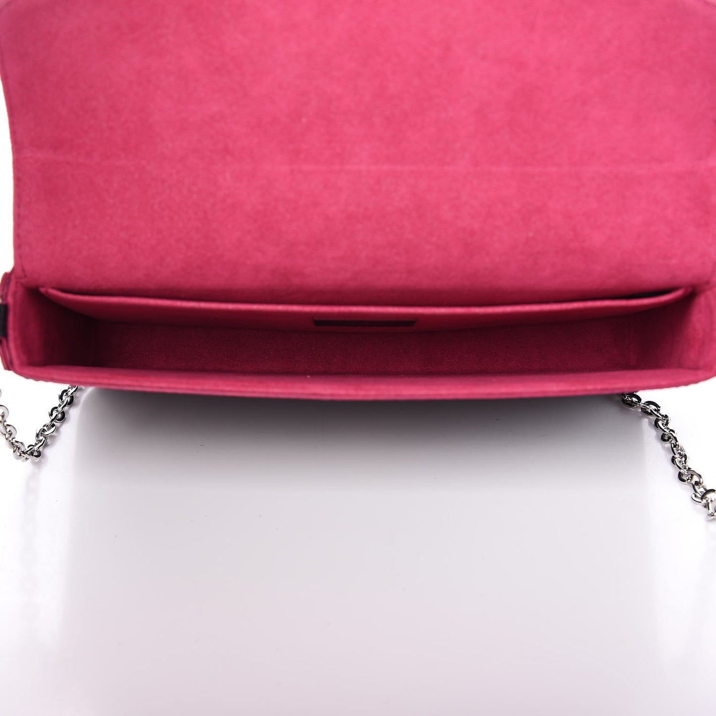 Epi Pochette Felicie Black Hot Pink