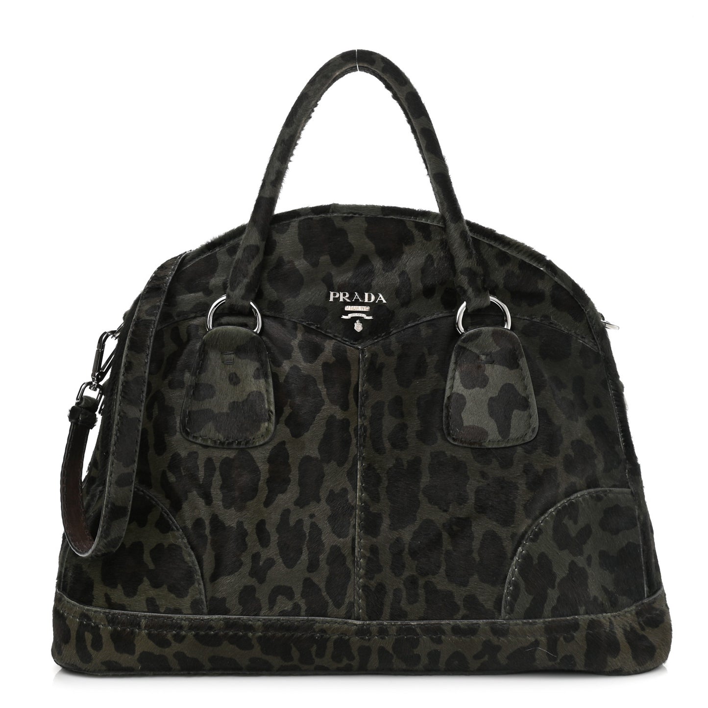Cavallino Leopard Print Bauletto Mimetico