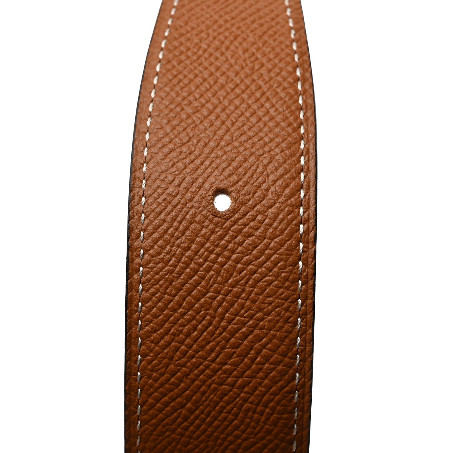 Hermes Epsom 32mm Belt Strap 85 80/32 Rouge H Gold 5 of 7