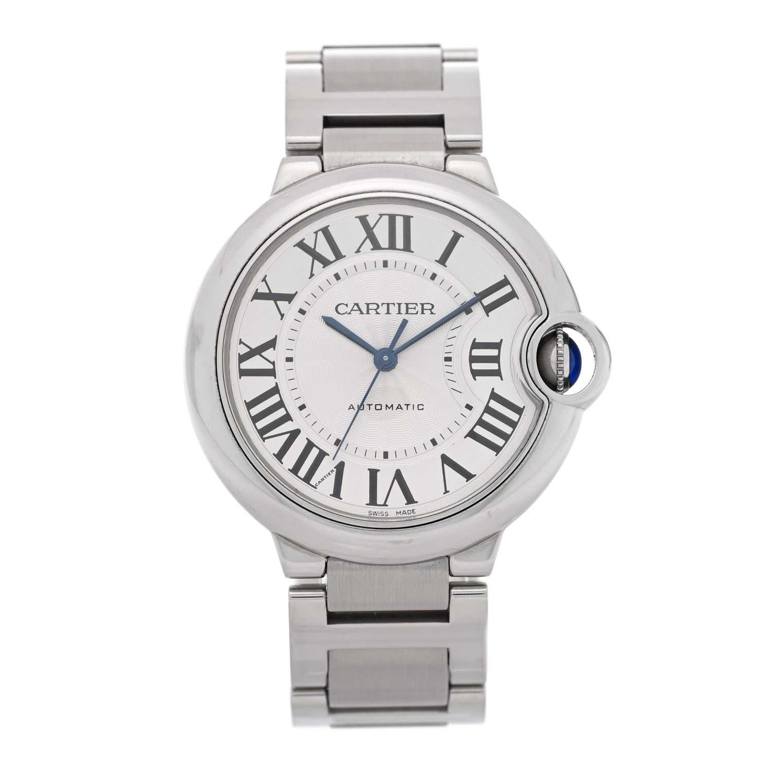 Cartier Stainless Steel 36mm Ballon Bleu De Cartier Automatic Watch 1 of 5