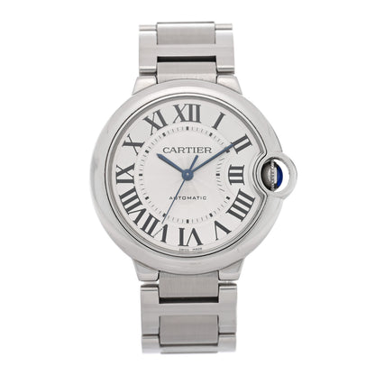 Cartier Stainless Steel 36mm Ballon Bleu De Cartier Automatic Watch 1 of 5
