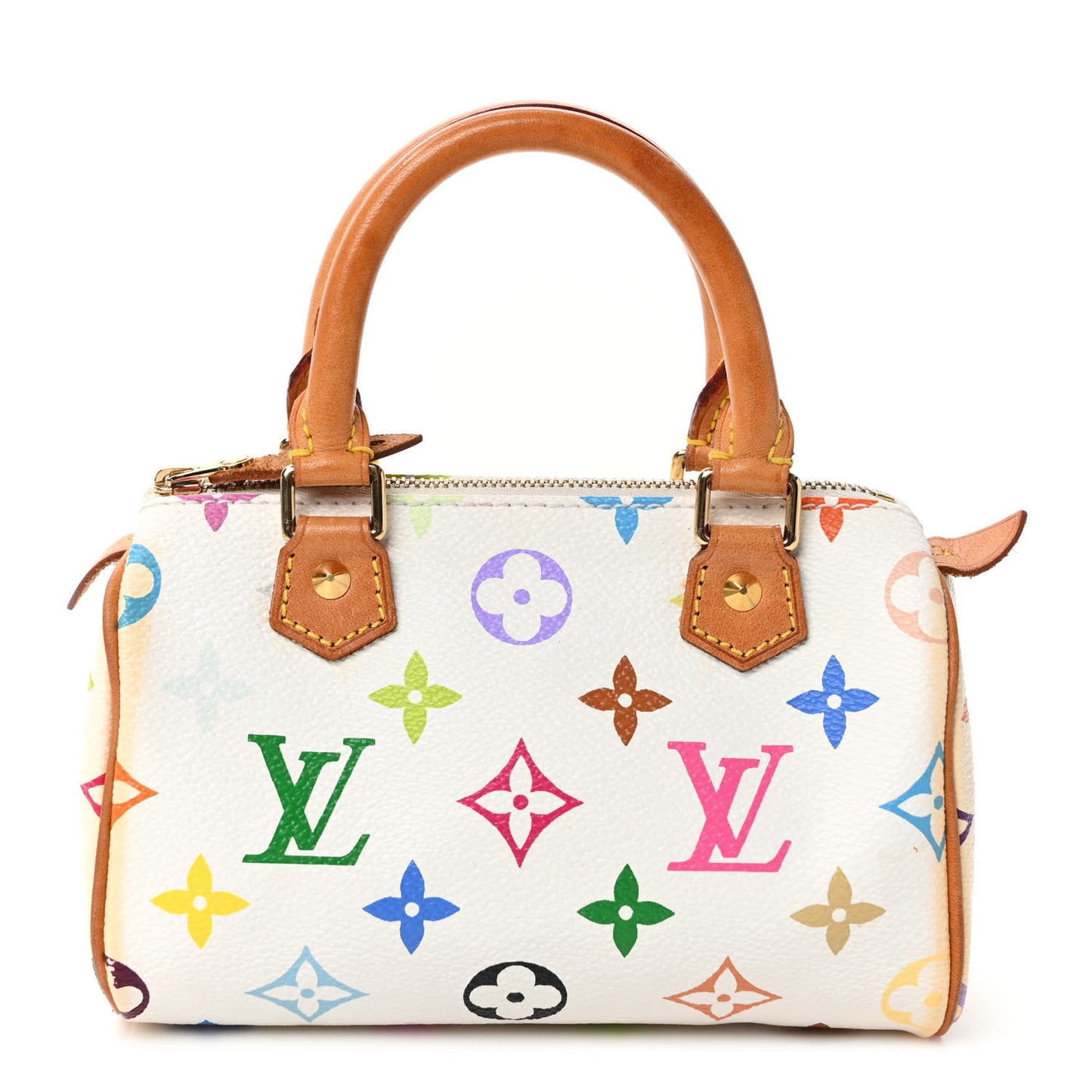 Monogram Multicolor Mini Sac HL Speedy White