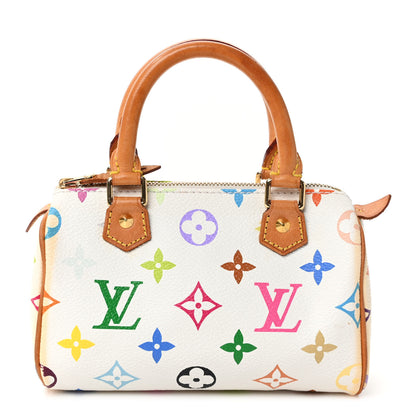 Louis Vuitton Monogram Multicolor Mini Sac HL Speedy White 1 of 9