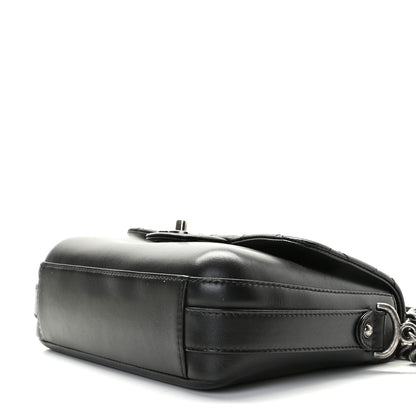 Chanel Calfskin Quilted Medium Rock My Shoulder Flap Black 4 of 8