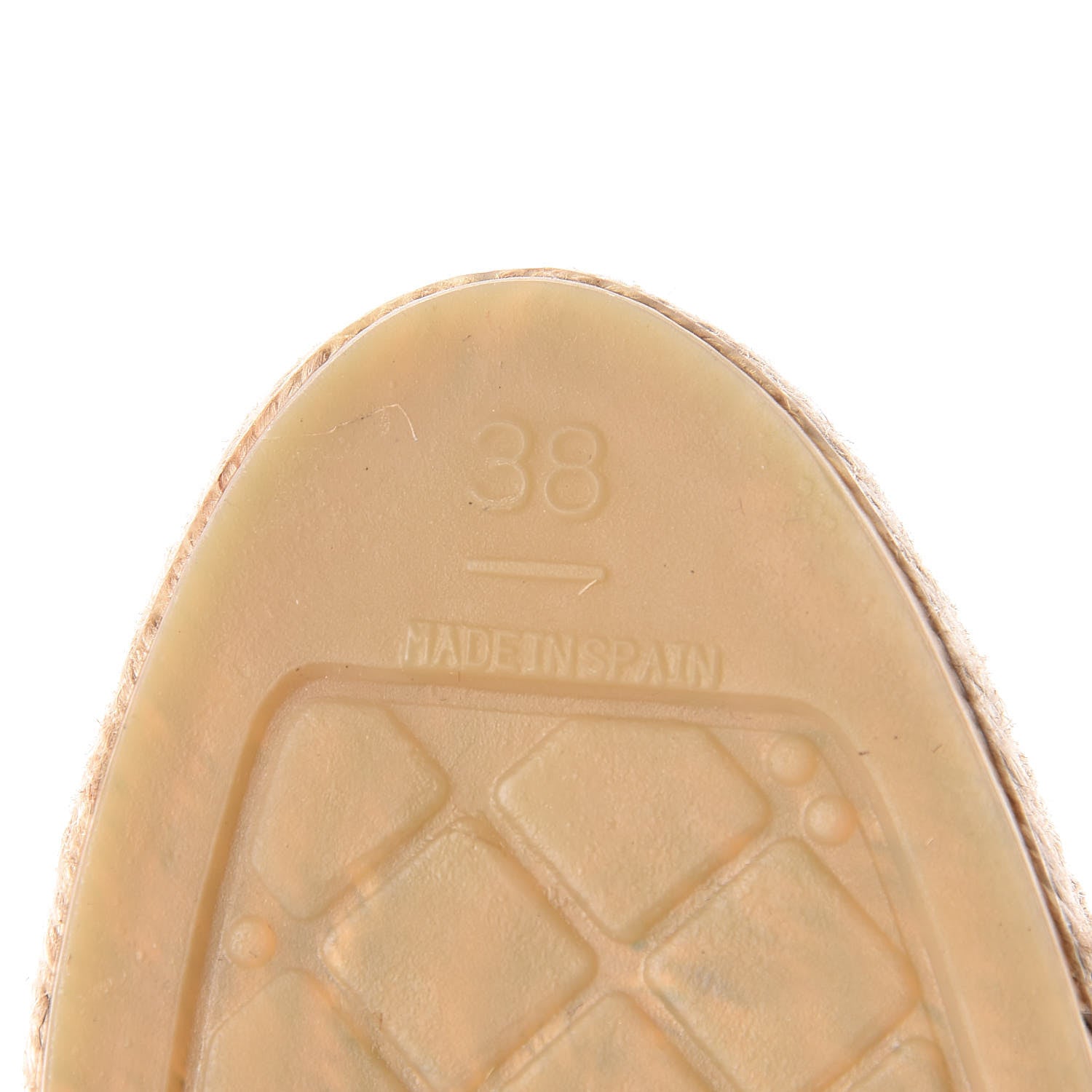 Chanel Lambskin Grosgrain Printed Espadrilles 38 Multicolor Black 7 of 9