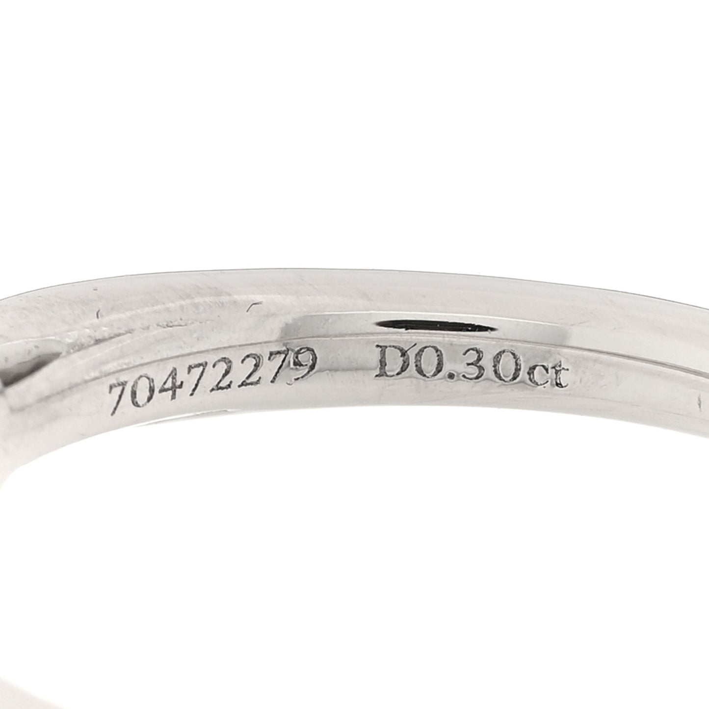 Platinum Diamond .30ct Harmony Engagement Ring 47 4