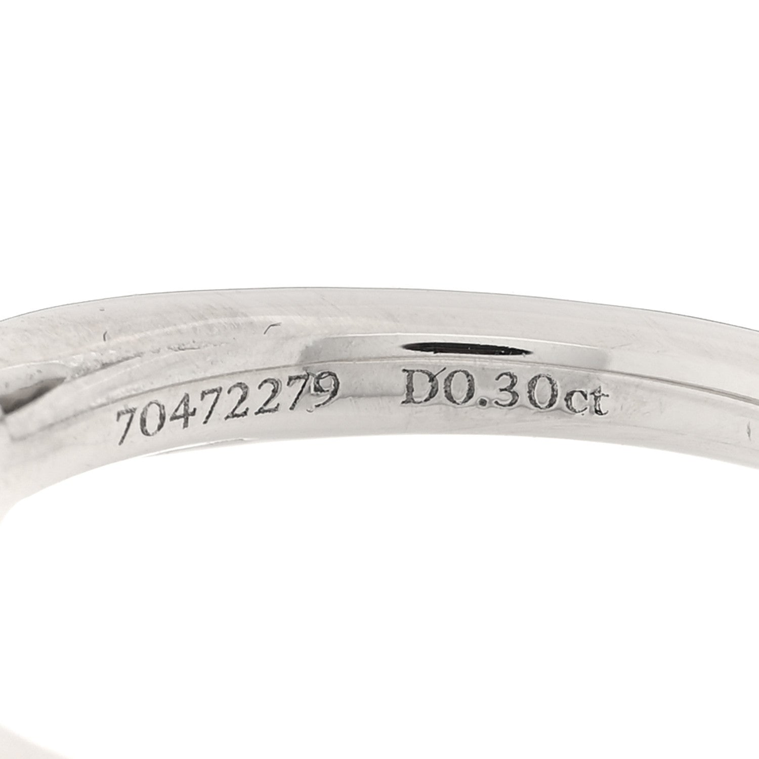Tiffany Platinum Diamond .30ct Harmony Engagement Ring 47 4 5 of 5