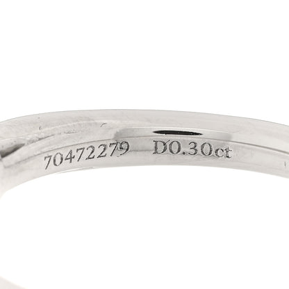 Tiffany Platinum Diamond .30ct Harmony Engagement Ring 47 4 5 of 5