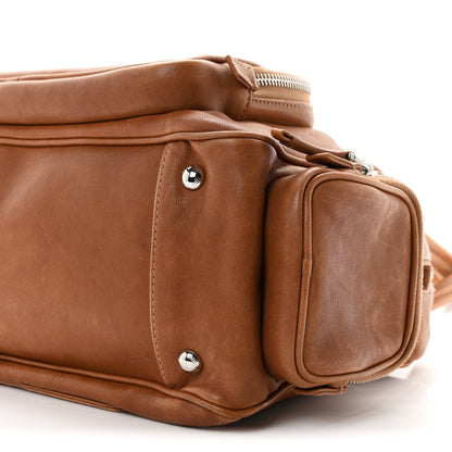 Miu Miu Nappa Aviator Pocket Top Handle Bag  Rovere 9 of 9