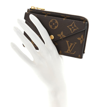 Louis Vuitton Monogram Recto Verso Card Holder Black 2 of 8