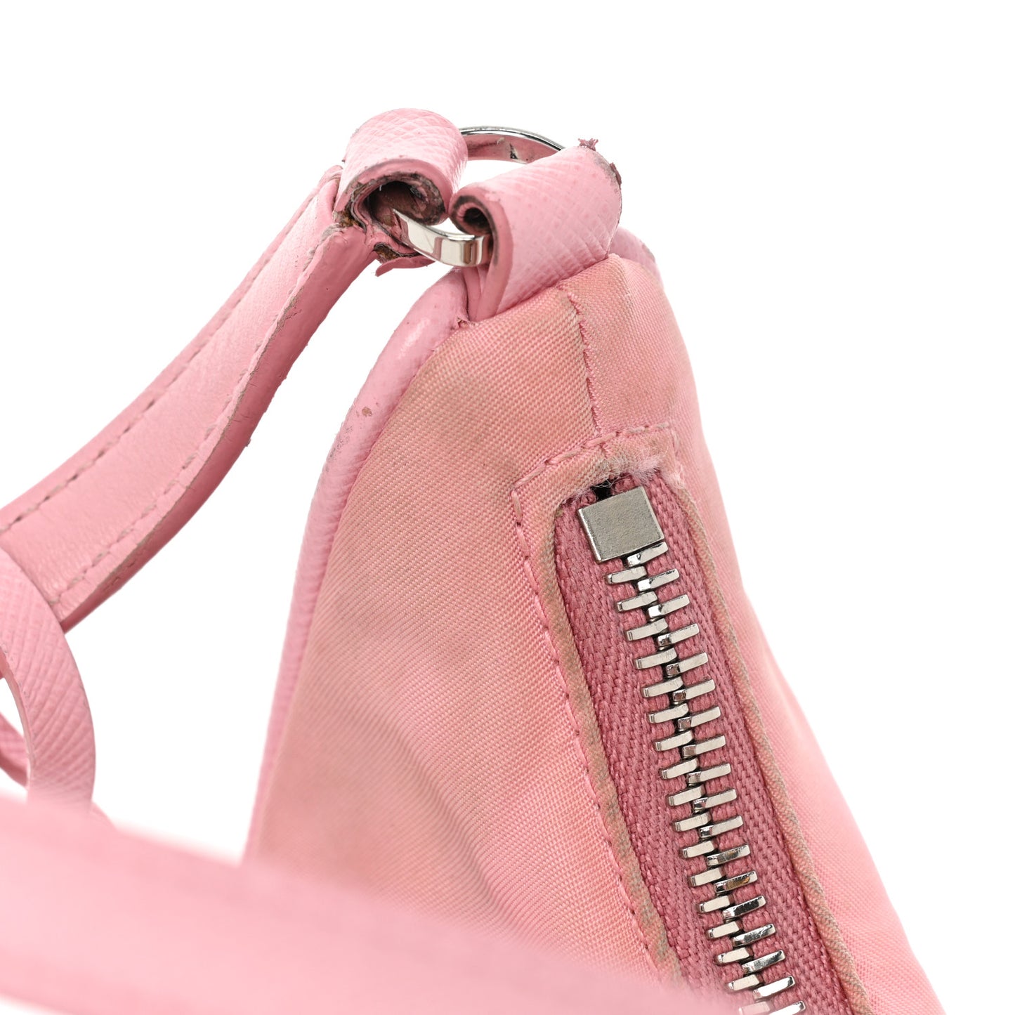 Re-Nylon Saffiano Mini Re-Edition 2005 Bag Rosa