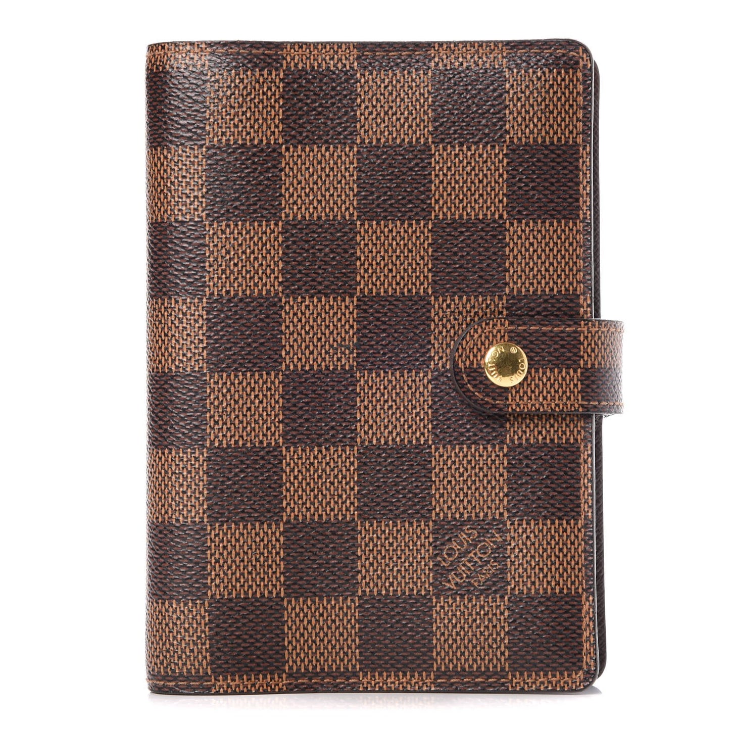 Damier Ebene Small Ring Agenda Cover