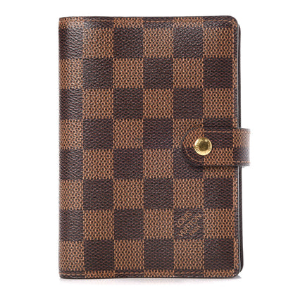Louis Vuitton Damier Ebene Small Ring Agenda Cover 1 of 8